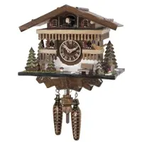 Engstler - 461_Q - Coucou - Quartz - Noyer - 22 cm