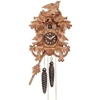 Engstler - 625/11 - Coucou - Mouvement à chaîne 1 jour - Cerisier - 26 cm