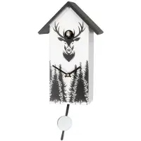 Engstler - 360/33_Q - Coucou - Quartz - Noyer - 28 cm