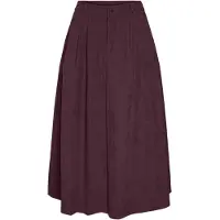 Vero Moda Jupe 'VILJA' pourpre
