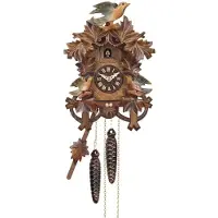 Engstler - 625/2_QM - Coucou - Quartz - Noyer - avec musique - 26 cm