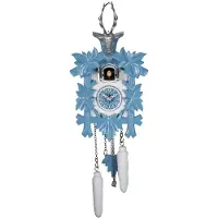Engstler - 522/5/27_Q - Coucou - Quartz - Noyer - 30 cm