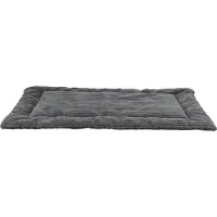 Trixie Jonna Lying Mat, corduroy plush, 90 × 65 cm, dark grey (Chat, Chien)