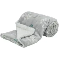 Trixie Couverture Jimmy, gris clair T. M 100x70 cm Chiens & Chats