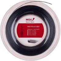 Msv Tennis Focus Hex 200 M Tennis Reel String Argenté 1.18 mm