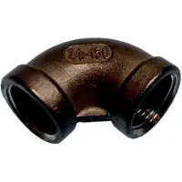Goldenship Raccord Coudé Acier Inoxydable F 1 1/4´´
