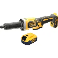 DeWalt Meuleuse droite sans fil DCG 426 N 18 V Brushless + 1 batterie 5,0 Ah - sans chargeur