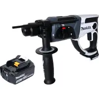 Makita Marteau perforateur sans fil DHR 202 F1W 18 V 20 mm 2,0 J blanc + 1 batterie 3,0 Ah - sans chargeur