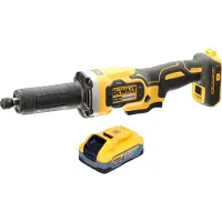 DeWalt Meuleuse droite sans fil DCG 426 N 18 V Brushless + 1 batterie Powerstack 5,0 Ah - sans chargeur