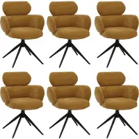 MCW Chaise de salle à manger -O77 (lot de 6)