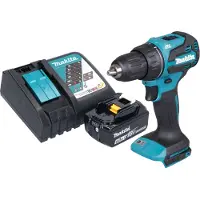 Makita Perceuse-visseuse sans fil DDF 490 RG1 18 V 65 Nm 1/2" Brushless + 1 batterie 6,0 Ah + chargeur
