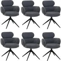 MCW Chaise de salle à manger -O77 (lot de 6)