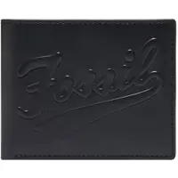 Fossil Cuir étui pour carte de crédit Morgan Bifold ID Black noir multicolore