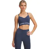 Under Armour Vanish Seamless Low Support Sports Top Bleu L Femme