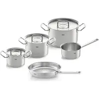 Fissler Set (KT16/20/24 STK 16cm o.d. Pan 24cm o.d.) 5-pcs.