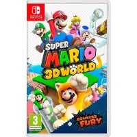 Switch Console Jeu Super Mario 3D World + Bowsers Fury