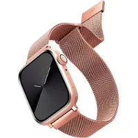 Uniq Bracelet en acier inoxydable doré rose pour Apple Watch Series 1