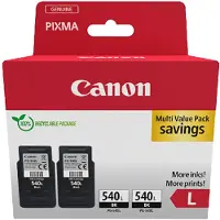 Canon PG-540L + PG-540L - Noir - Cartouche d'encre - Multipack