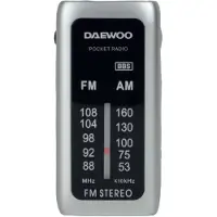 Daewoo Radio portable dw1129/ argent