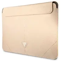 GUESS Manchon GUCS14PSATLE 13/14 quot sable (14", Apple), Sac pour notebook, Beige