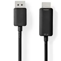 Nedis Câble Displayport Ccgb37104bk20 Dp M-hdmi Connecteur 4k Nickelé 2 M 60hz