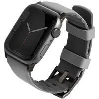 Uniq Bracelet Apple Watch 38/40/41 Mm Linus Airosoft Silicone Gris (-41mm-linusgry)