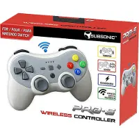 Subsonic Manette Nintendo Switch Pro-S V2 Gris Sans fil