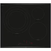 Bosch Serie 6 PID675HC1E, Noir, Encastrable, 60 cm, Plaque de cuisson à induction avec zones, Vitrocéramique, 3 zones/zones