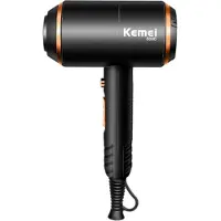 Kemei Km-8896 Superpower Hair Dryer Argenté