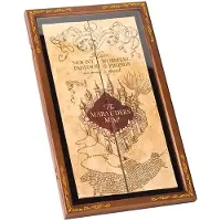 Noble Collection Podstawka na replik Mapy Huncwotów z drewna - Harry Potter