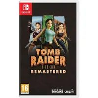 Jeux Switch Tomb Raider I-III Remastered avec Lara Croft Taille unique