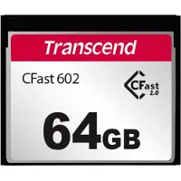 Transcend CFast 2.0 CFX602 - Carte mémoire flash - 64 Go - CFast 2.0