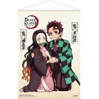 POPbuddies Demon Slayer :kimetsu No Yaiba Wallscroll Tanjiro & Nezuko Kamado Posters 50x70 Cm Multicolore