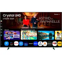 Samsung Téléviseur TU50U7025FK 50 pouces 4K Ultra HD LED Smart TV avec Wi-Fi, HDR10+ et Bluetooth