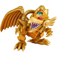 Megahouse Yu-gi-oh Duel Monsters Megatoon The Winged Dragon Of Ra 13 Cm Figure Doré