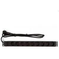 Pepegreen Rac-00012-pdu Prises multiples en rack 9x One Size / EU Plug 220V One Size