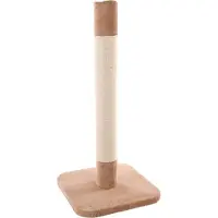 Flamingo Scratching Post For Large Cat Beige 56 x 56 x 119 cm