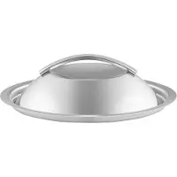 Eva Solo Dome Lid-brushed Steel-16 Cm Lid Argenté