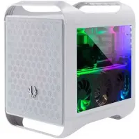 BitFenix Prodigy M 2022 / mATX / ventilateur ARGB 1x60mm +3x120mm / 2xUSB 3.0 / verre trempé / blanc
