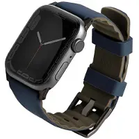 Uniq Bracelet Linus AiroSoft en silicone pour Apple Watch | 44/45/46/49 mm - Nautical Blue