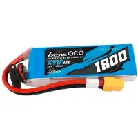 Gens ace Batterie De Drone Gensace G-tech Lipo 1800mah 7.4v 45c 2s1p Xt60 Battery