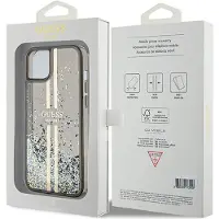 GUESS Guhcp15mlfcsegk Iphone 15 Plus14 Plus 6.7 Liquid Stripes Phone Case Clair