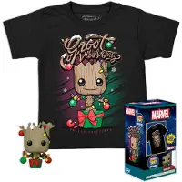 Funko POP! T-shirt à Manches Courtes Groot Les Gardiens De La Galaxie