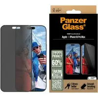 PanzerGlass Iphone 16 Pro Max Privacy Filter Clair