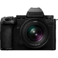 Panasonic Appareil photo hybride Lumix S5M2X Noir + Objectif Optique Lumix S 50mm F1.8