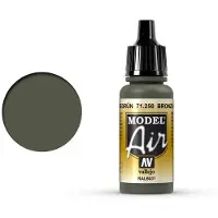 Vallejo Model Air Color Bronzegreen 17 Ml.-