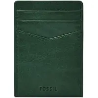 Fossil Cuir étui pour carte de crédit pince à billets Andrew Card Case Pine Green vert sapin