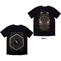Sleep Token Hommes, T-shirt, Emergence Feathered Host Back Print, Noir, (M)