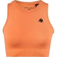 Gorilla wear Haut 'Olivia' orange / noir