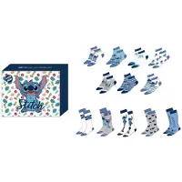 Cerdá Group Stitch Boîte cadeau Chaussettes Multicolore EU 35-41 Multicolore EU 35-41